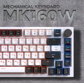 Фото: Клавіатура GamePro MK160W RGB USB White № 19 | KTC