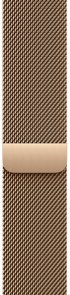 Ремінець Apple for Apple Watch 46mm - Milanese Loop Gold - S/M (MC7K4)