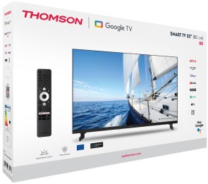 Телевізор LED Thomson 32HG2S14 (Google TV, Wi-Fi, 1366x768)