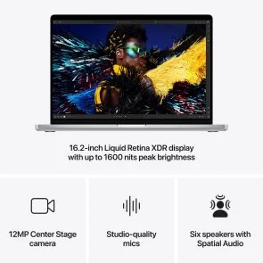 Фото: Ноутбук Apple MacBook Pro 16.2 M4 Max 40GPU Silver (MX2W3) № 4 | KTC
