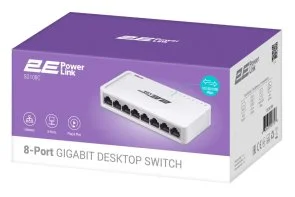 Фото: Комутатор 2E PowerLink SG108C (2E-SG108C) № 9 | KTC