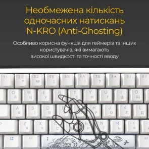 Фото: Клавіатура Ducky One 3 Mini Cherry MX Red RGB ENG/UKR White (DKON2161ST-RUAPXPWWWSC1) № 14 | KTC