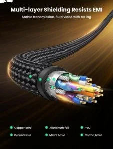 Фото: Кабель UGREEN DP114 v1.4 DP / DP 3m Black (UGR-80393) № 5 | KTC