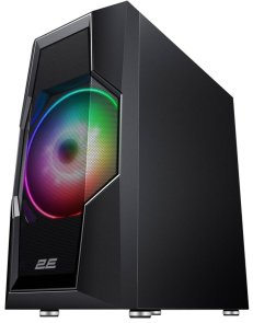 Корпус 2E Gaming Turbo Black with window (2E-G2057B)