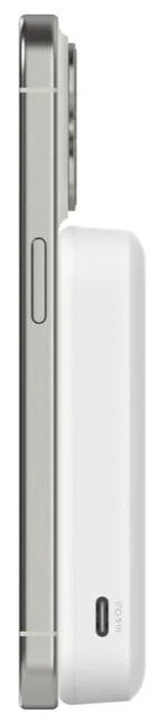 Фото: Батарея універсальна Belkin BoostCharger Pro 8000mAh Qi2 15W White (BPD007BTWH) № 6 | KTC