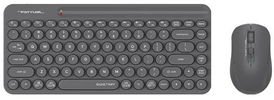 Фото: Комплект клавіатура+миша A4tech FG3200 Air2 Wireless Grey (FG3200 Air2 (Grey)) № 3 | KTC