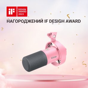 Мікрофон Fifine T688P Pink