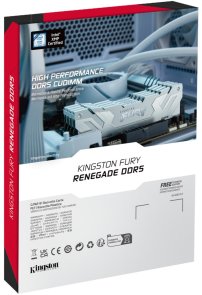 Оперативна пам’ять Kingston FURY (ex. HyperX) Renegade XMP White CUDIMM DDR5 2x24GB (KF584CU40RWK2-48)