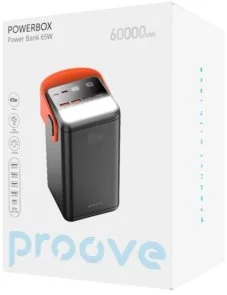 Фото: Батарея універсальна Proove PowerBox 60000mAh 65W Black (PBPB65412201) № 5 | KTC