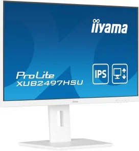 Фото: Монітор iiyama ProLite XUB2497HSU-W2 White - 23.8" IPS / 1920×1080 / 100 Гц / Pivot / HAS № 3 | KTC