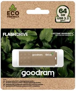 Фото: Флешка USB GOODRAM UME3 Eco Friendly 64Gb (UME3-0640EFR11) № 5 | KTC