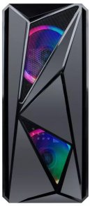 Корпус 1stPlayer F4-3R1 Black with window (F4-3R1&PS-500FK)