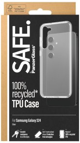 Чохол PanzerGlass for Samsung S24 - Safe TPU Transparent (PG_SAFE95672)