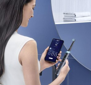 Електрична зубна щітка Braun Oral-B iO Series 9 iOM9d.2J2.2AD DUO Black plus Pink (Series 9 iOM9d.2J2.2AD DUO (2))