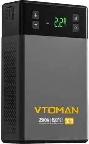 Фото: Бустер Vtoman X1 Jump Starter 2500A з компресором 150PSI № 3 | KTC