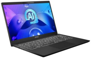 Ноутбук MSI Modern 15 H AI C1MG-200XUA Classic Black (9S7-15H551-200)