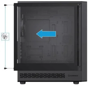 Фото: Корпус Gamemax Focus MB Black with window № 11 | KTC