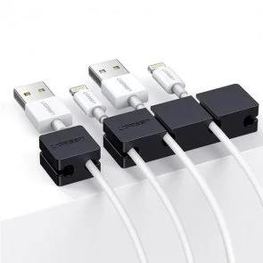 Фото: Тримач-затискач для кабелю UGREEN LP208 Cable Holder Clips Black (70585) № 2 | KTC