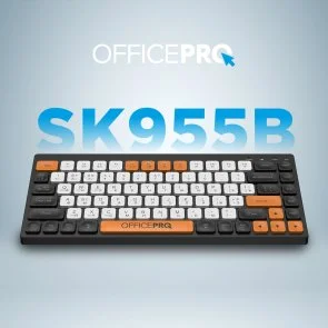 Фото: Клавіатура OfficePro SK955B Wireless Black № 6 | KTC