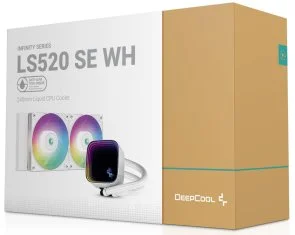 Фото: Система рідинного охолодження Deepcool LS520 SE White (R-LS520-WHAMMM-G-1) № 6 | KTC
