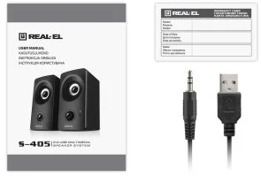 Фото: Колонки Real-EL S-405 Black (EL121100016) № 8 | KTC