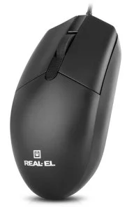 Фото: Миша Real-EL RM-210 Black (EL123200036) № 2 | KTC