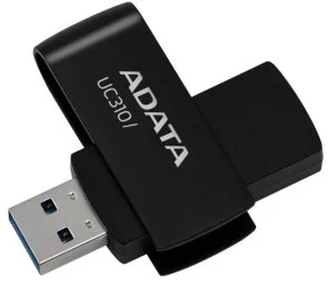 Фото: Флешка USB A-Data UC310 64GB Black (UC310-64G-RBK) № 2 | KTC