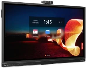 Фото: Інтерактивний дисплей Lenovo ThinkVision T65 65 with Web-camera Raven Black (62F2WA1CEK) № 2 | KTC