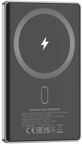 Canyon OnCharge 505 Slim Magsafe 5000mAh 20W Dark Grey 