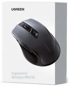 Фото: Миша UGREEN MU006 Ergonomic Silent Wireless Black (15063) № 6 | KTC