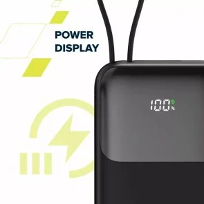 Фото: Батарея універсальна Canyon OnPower 101 10000mAh 22.5W Black (CNS-CPB101BK) № 8 | KTC