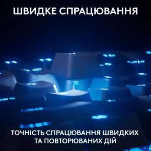 Фото: Клавіатура Logitech G Pro X TKL Rapid Linear Black (920-013233) № 3 | KTC