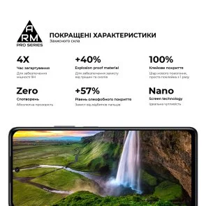Фото: Захисне скло ArmorStandart Pro for Infinix Hot 40 Pro - Black (ARM73828) № 4 | KTC