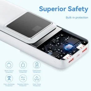 Фото: Батарея універсальна Vention 20000mAh 22.5W Black (FHLB0) № 9 | KTC