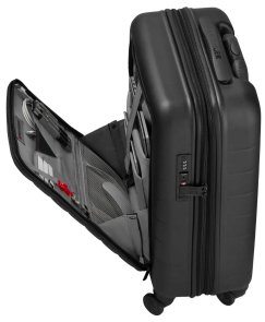 Валіза Wenger Syntry 36L Black/Heather Grey (610163)