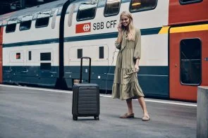 Фото: Валіза Wenger Syntry 36L Black/Heather Grey (610163) № 18 | KTC
