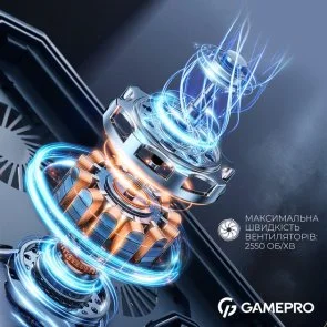 Фото: Підставка для ноутбука GamePro CP1090 Black № 10 | KTC
