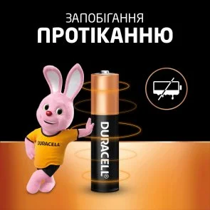 Фото: Батарейка Duracell LR03 AAA MN2400 BL/18 (81546741/5002779) № 5 | KTC