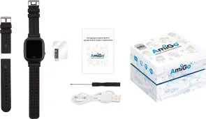 Фото: Смарт годинник AmiGo GO004 Black № 8 | KTC