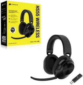 Фото: Гарнітура Corsair HS55 Wireless Carbon (CA-9011280-EU) № 5 | KTC