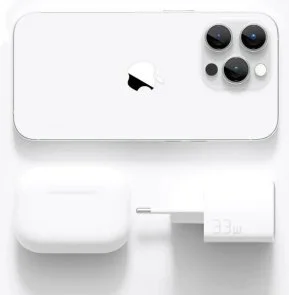 Фото: Зарядний пристрій Essager PoleStar GaN Travel Charger 33W White (ECTAC-JXB02-Z) № 3 | KTC