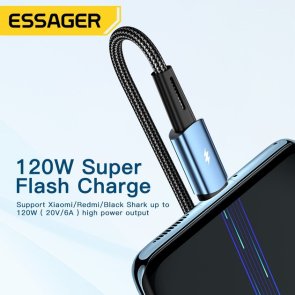 Sunset 120W AM / Type-C 1m Blue