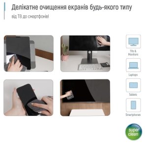 Чистячий набір ColorWay - 2 мікрофібри та спрей 550мл. (CW-5500)