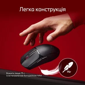 Фото: Миша HyperX Pulsefire Fuse Wireless/BT Black (A1KY6AA) № 17 | KTC