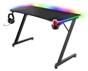 Фото: Стіл для геймерів Trust GXT 710 Luminus Pro RGB Black (25419) № 2 | KTC