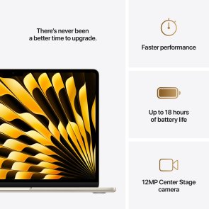  Ноутбук Apple MacBook Air 13.6 M4 10GPU Starlight (MW103)