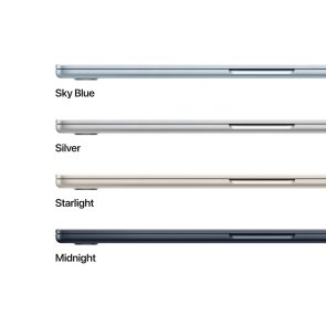 Ноутбук Apple MacBook Air 15.3 M4 10GPU Silver (MW1G3)