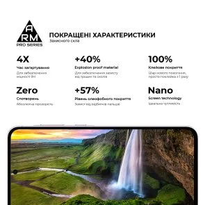 Фото: Захисне скло ArmorStandart Pro for Samsung A56 5G - Black (ARM82612) № 5 | KTC