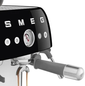 Фото: Ріжкова кавоварка Smeg Espresso coffee machine with grinder Black (EGF03BLEU) № 13 | KTC