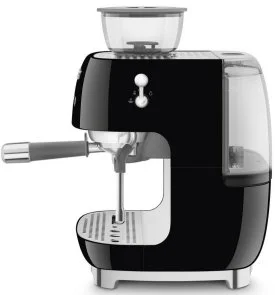 Фото: Ріжкова кавоварка Smeg Espresso coffee machine with grinder Black (EGF03BLEU) № 8 | KTC